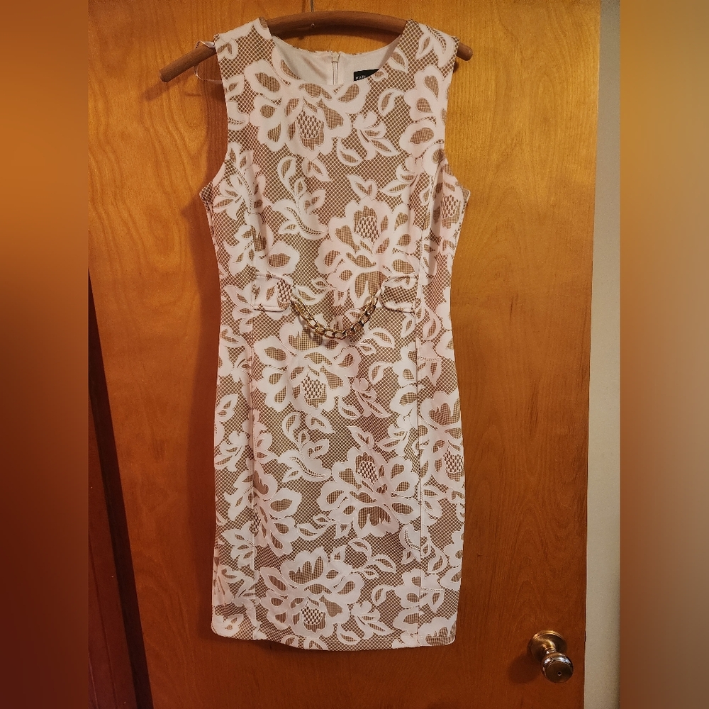 Kate And Lily White Floral Lace Dress